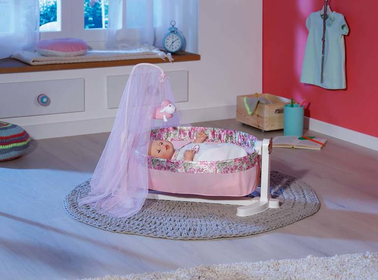 Колыбель с ночником для кукол из серии Baby Annabell